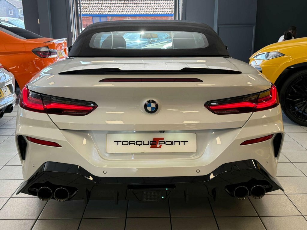 BMW 8 Series 3.0 840I Saloon Steptronic Euro 6 Ss Black #7
