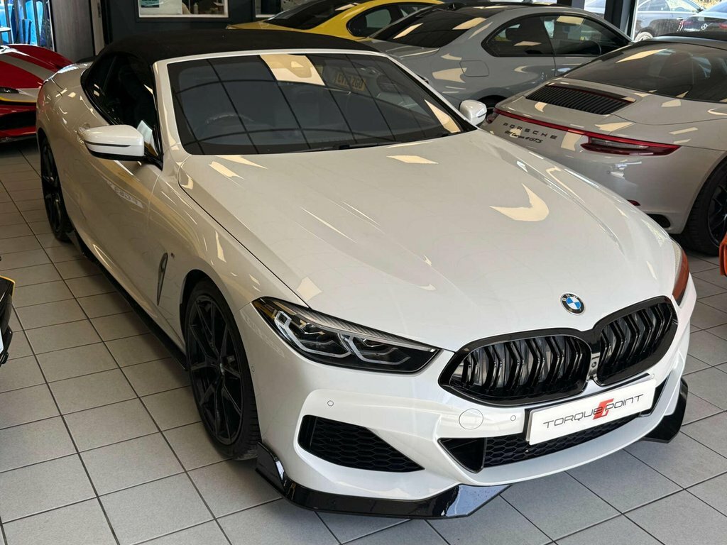 BMW 8 Series 3.0 840I White #2