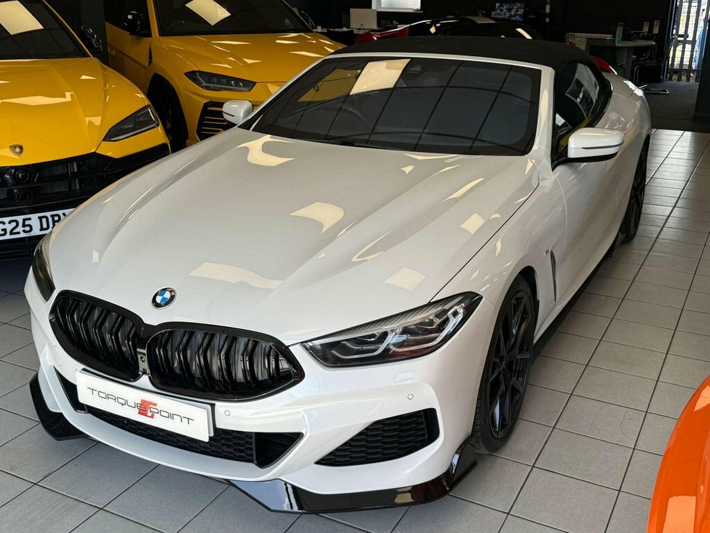 BMW 8 Series 3.0 840I White #4