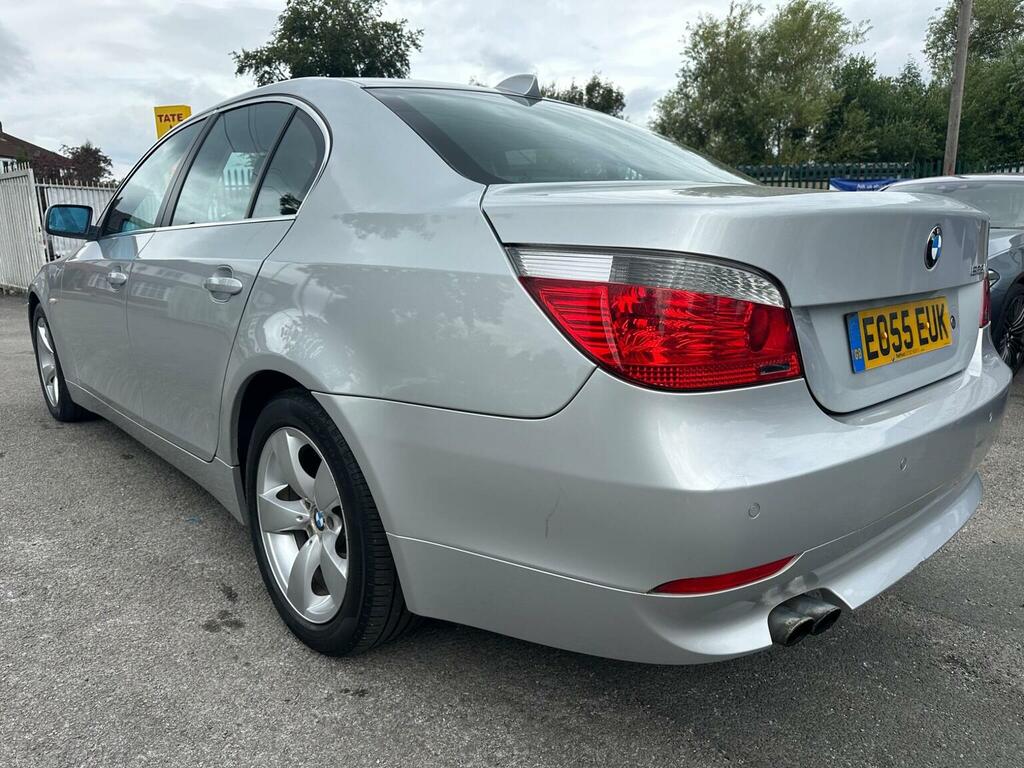 BMW 5 Series Saloon 2.5 523I Se Euro 4 200555 Silver #5