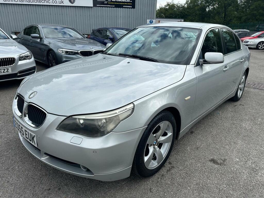 BMW 5 Series Saloon 2.5 523I Se Euro 4 200555 Silver #4