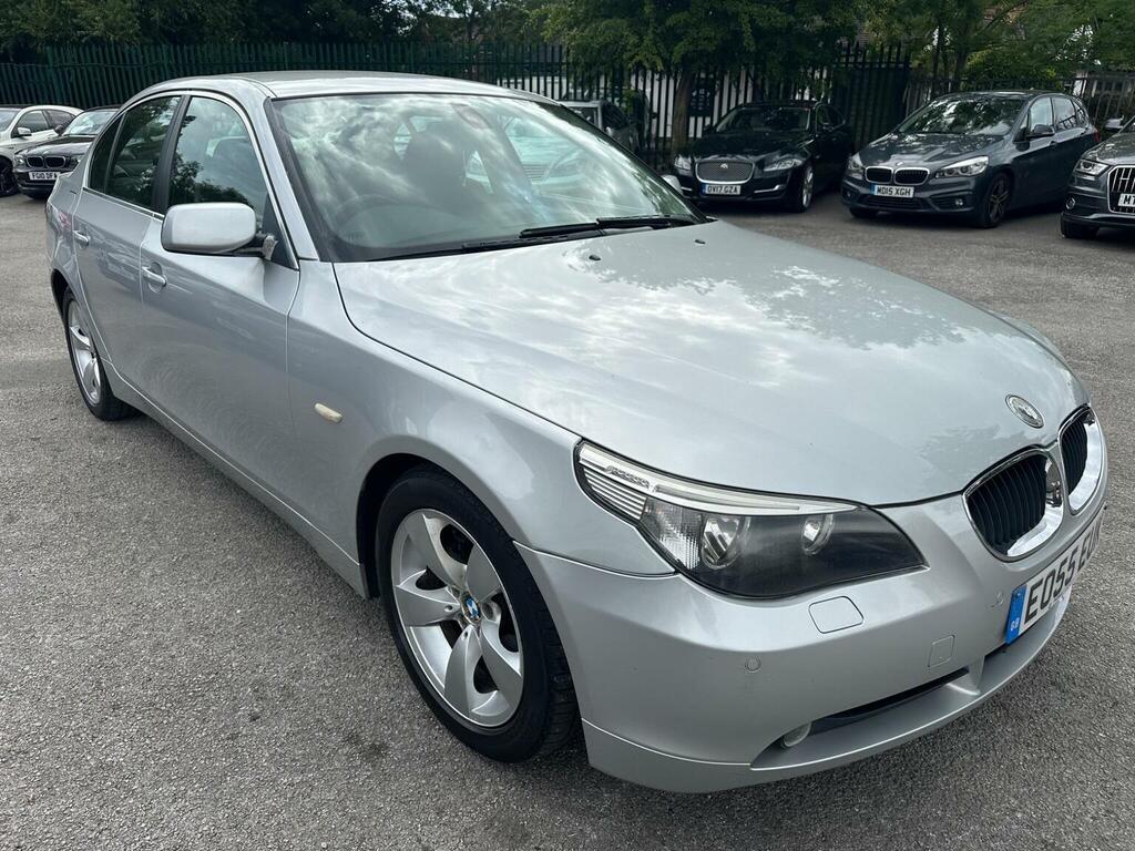 BMW 5 Series Saloon 2.5 523I Se Euro 4 200555 Silver #2