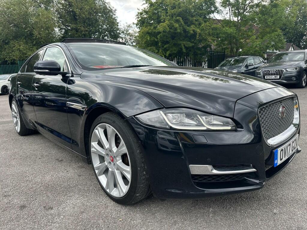 Jaguar XJ 3.0D V6 Portfolio Euro 6 Ss Black #5