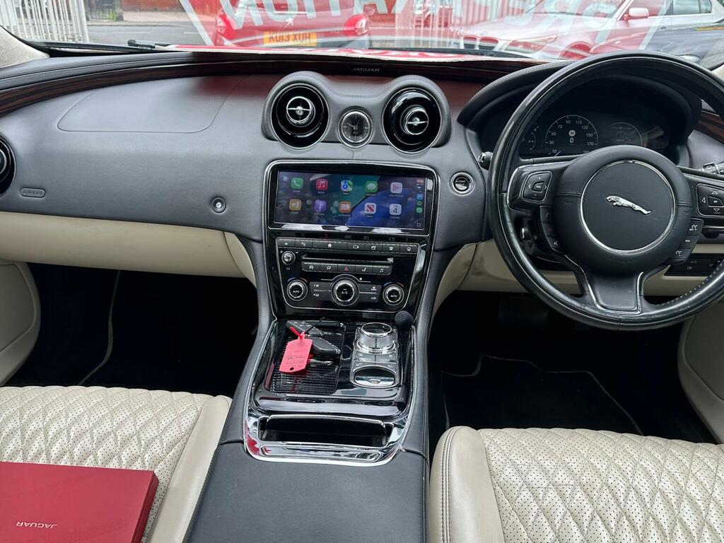 Jaguar XJ 2017 3.0D V6 Portfolio Euro 6 Ss Red #12