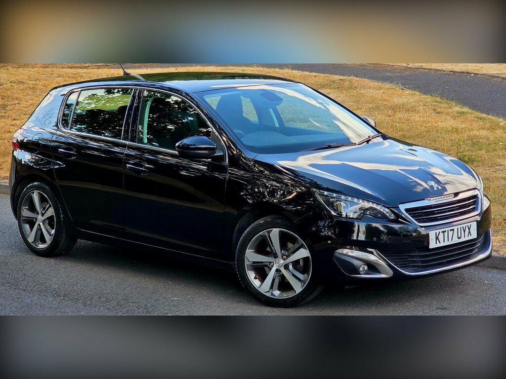 Peugeot 308 1.2 Puretech Allure Eat Euro 6 Ss KT17UYX Black #6