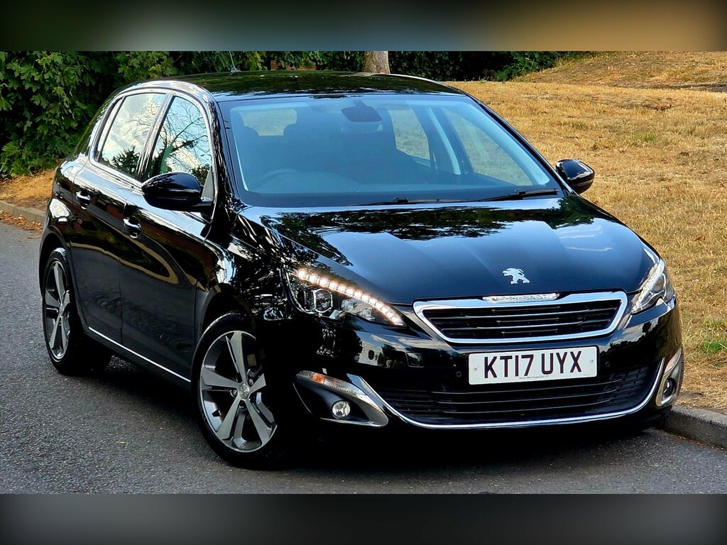 Peugeot 308 1.2 Puretech Allure Eat Euro 6 Ss KT17UYX Black #5