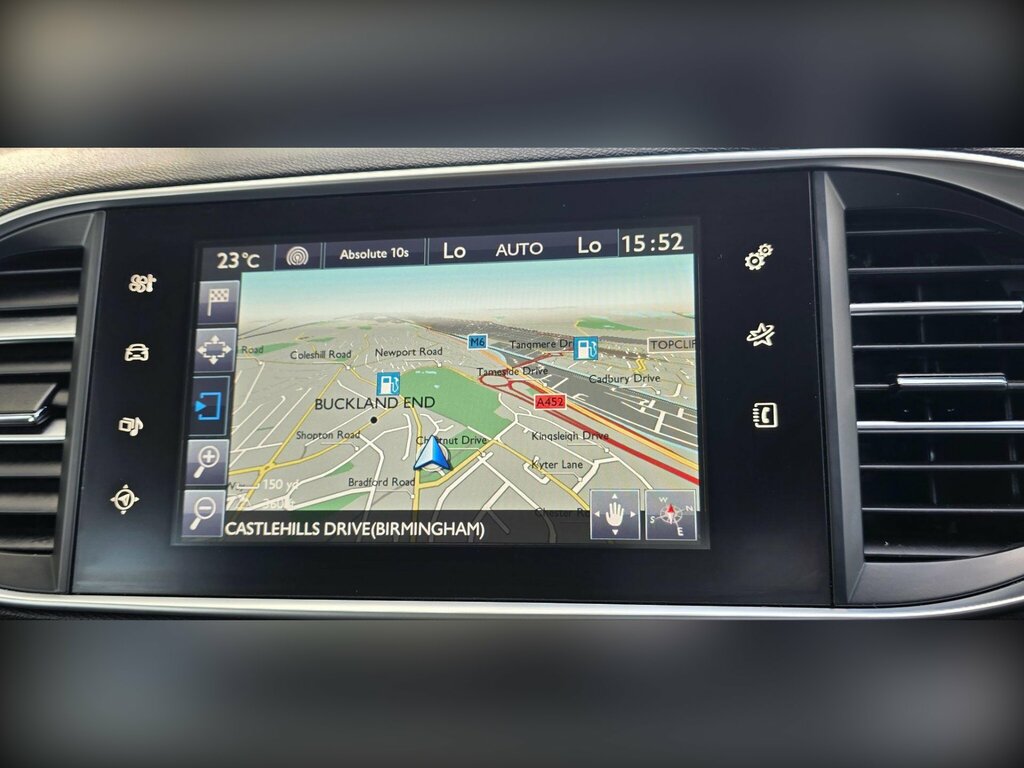 Peugeot 308 1.2 Puretech Allure Eat Euro 6 Ss KT17UYX Black #3