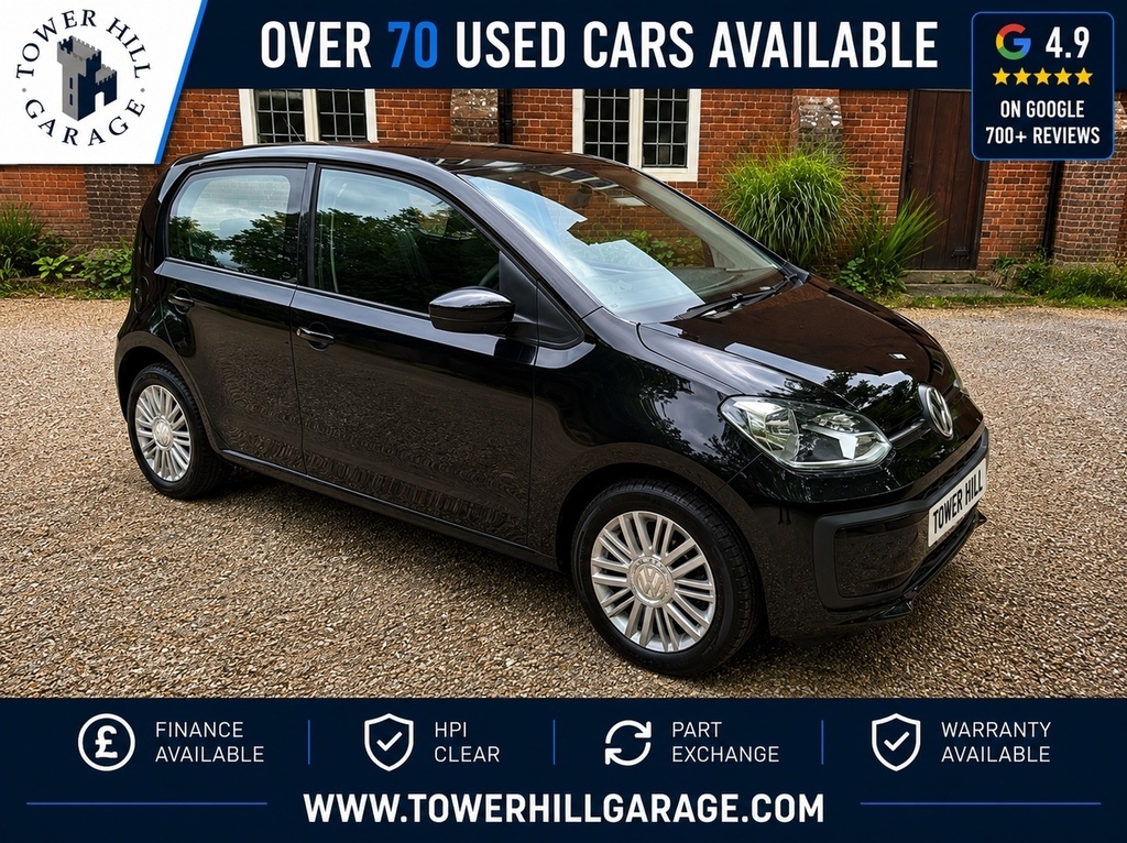 Volkswagen Up 1.0 Move Up Hatchback Euro 6 S HX18MGV Black