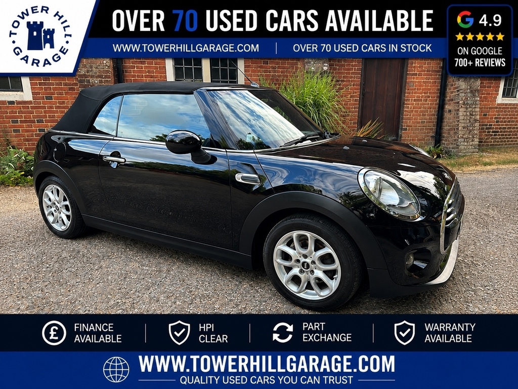 Mini Convertible 1.5 Cooper Convertible Euro 6 S Black