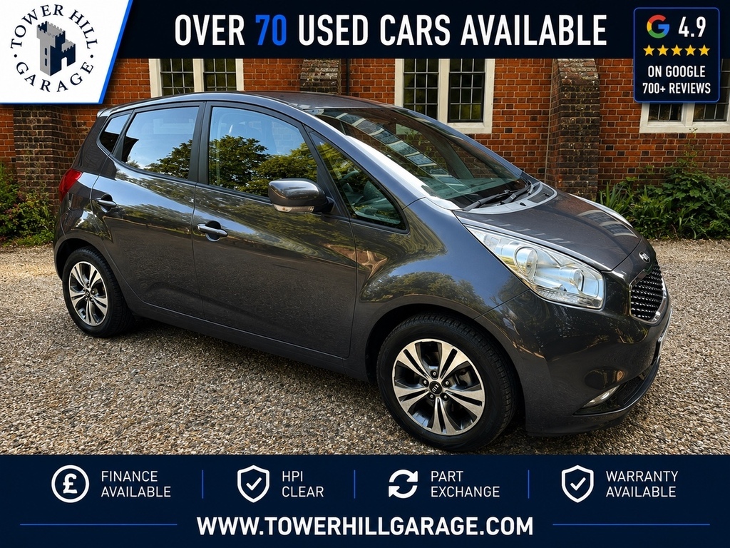 Kia Venga 1.6 3 Mpv Euro 6 Ss 123 Bhp CA65VAJ Silver
