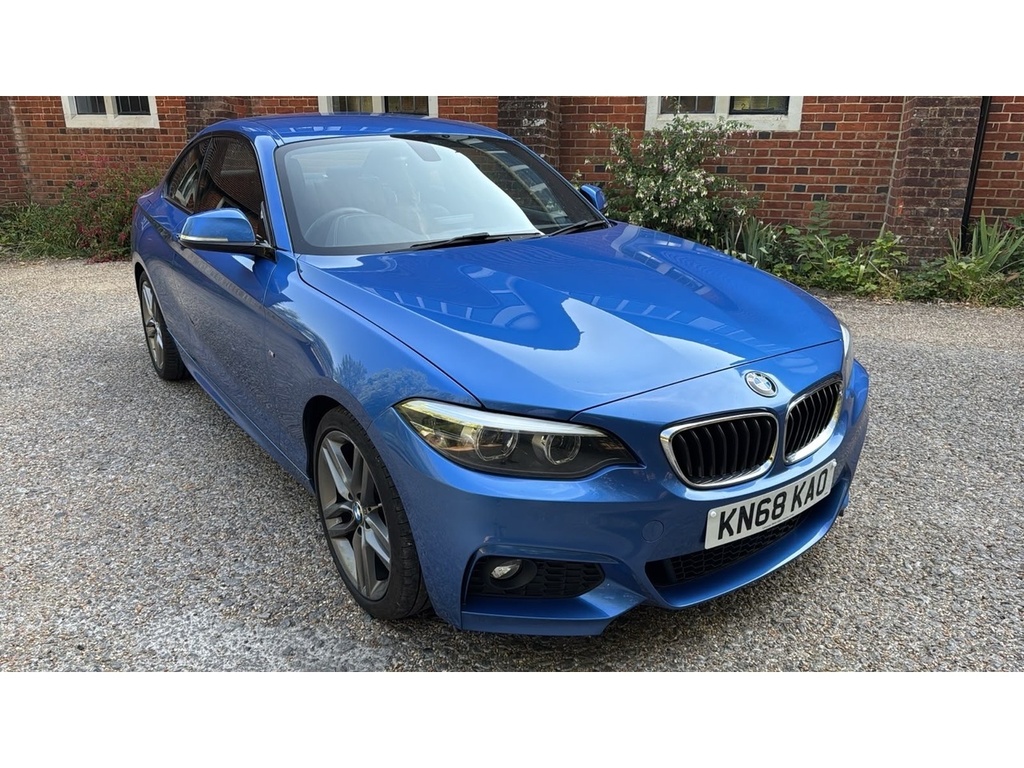 BMW 2 Series Gran Coupe 2.0 218D M Sport Coupe Euro 6 S KN68KAO Blue