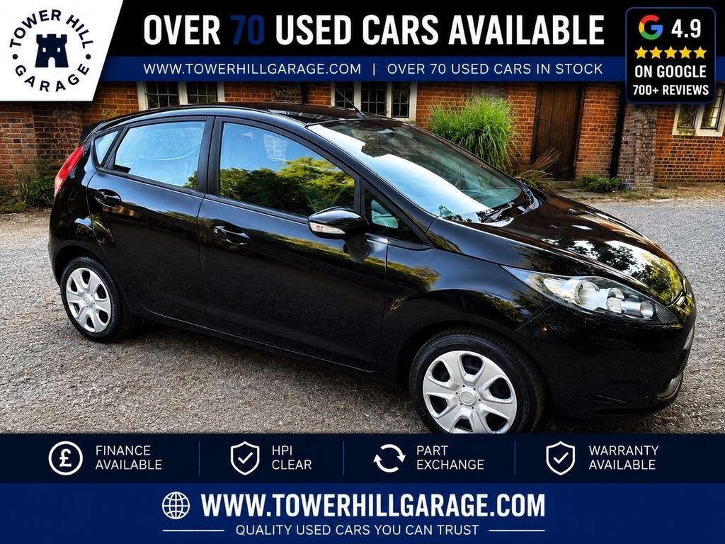 Ford Fiesta 1.25 Style Hatchback 133 Gkm, Black