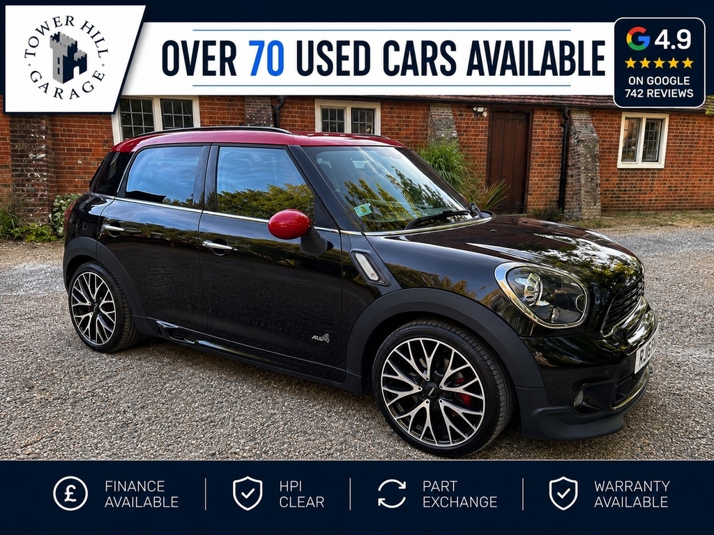 Mini Countryman 1.6 John Cooper Works Suv All4 Eur Black