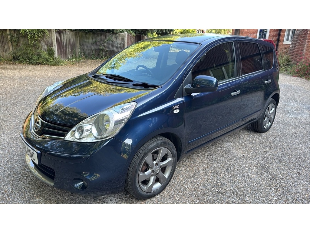 Nissan Note 1.4 16V N-tec Hatchback Euro 5 Blue #5