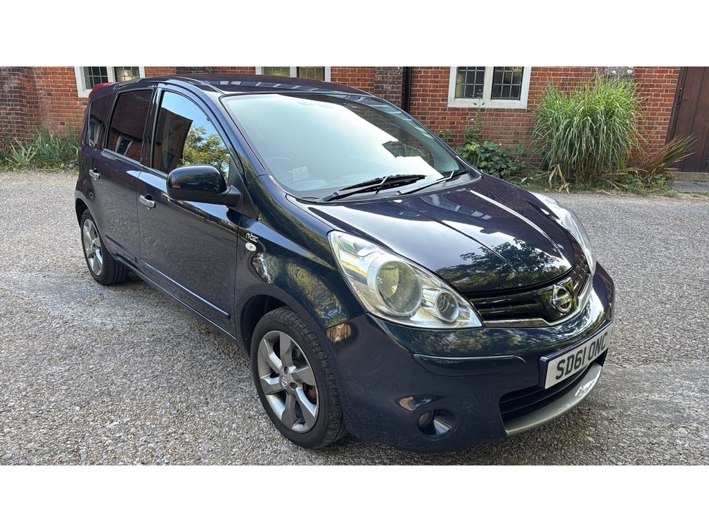 Nissan Note 1.4 16V N-tec Hatchback Euro 5 Blue #4
