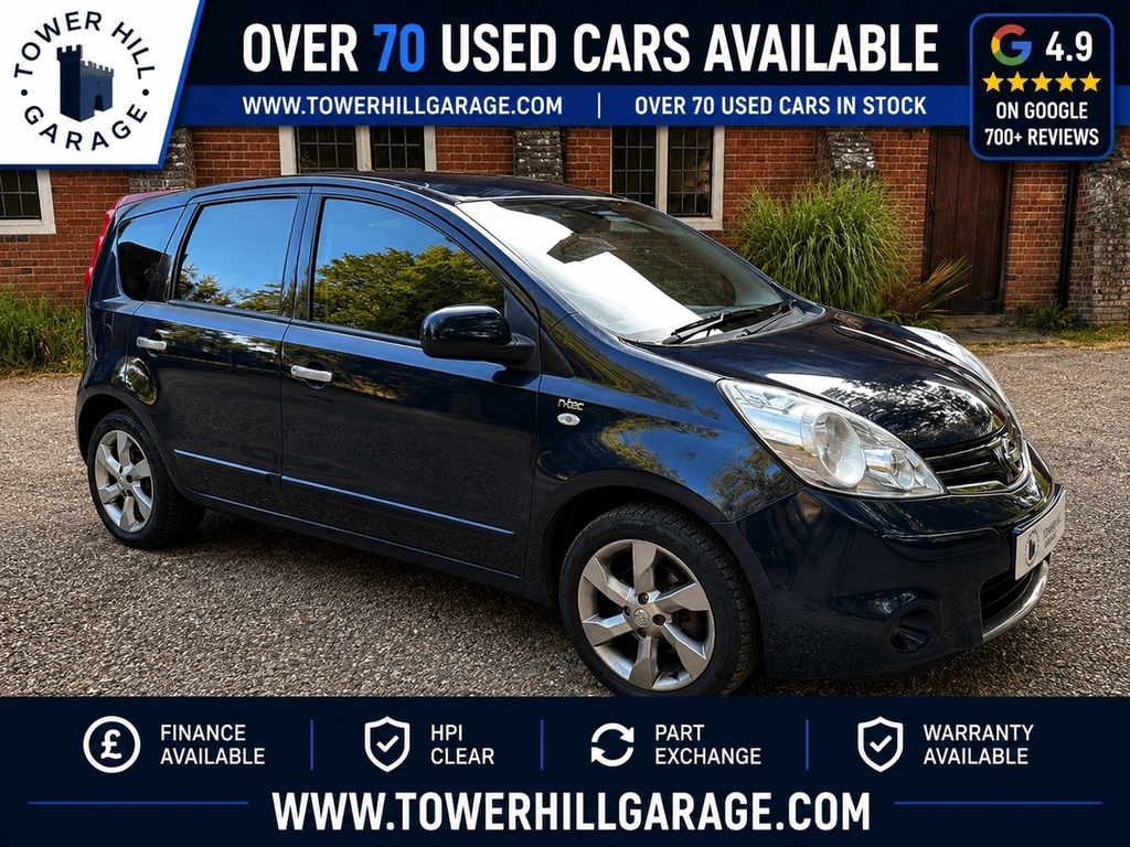 Nissan Note 1.4 16V N-tec Hatchback Euro 5 Blue