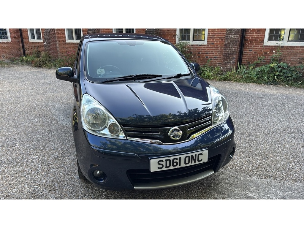 Nissan Note 1.4 16V N-tec Hatchback Euro 5 Blue #3
