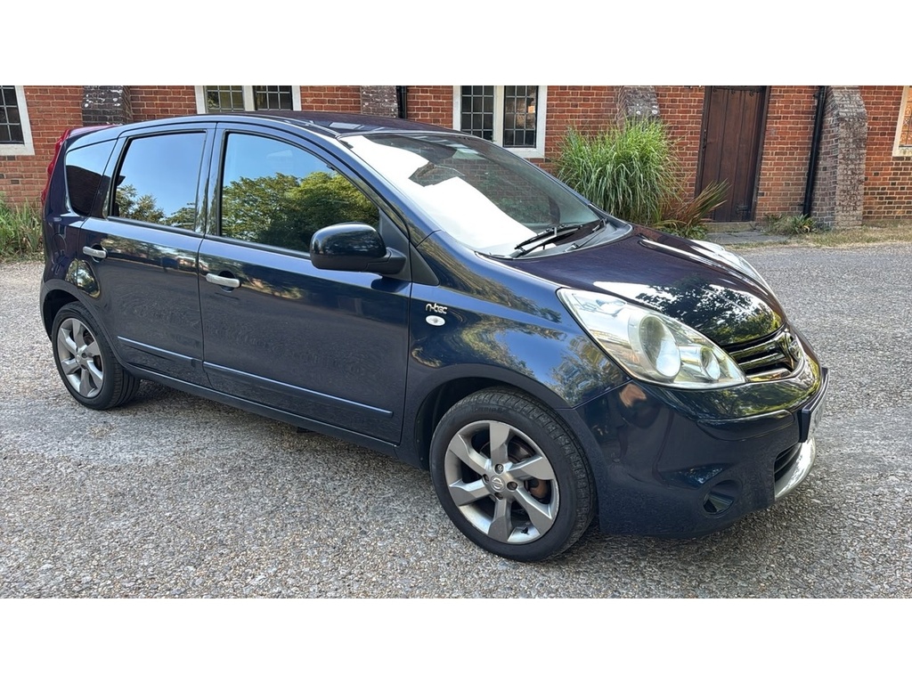 Nissan Note 1.4 16V N-tec Hatchback Euro 5 Blue #2