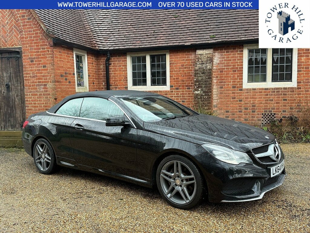 Mercedes-Benz E Class 2.1 E220 Cdi Amg Sport Cabriolet Black