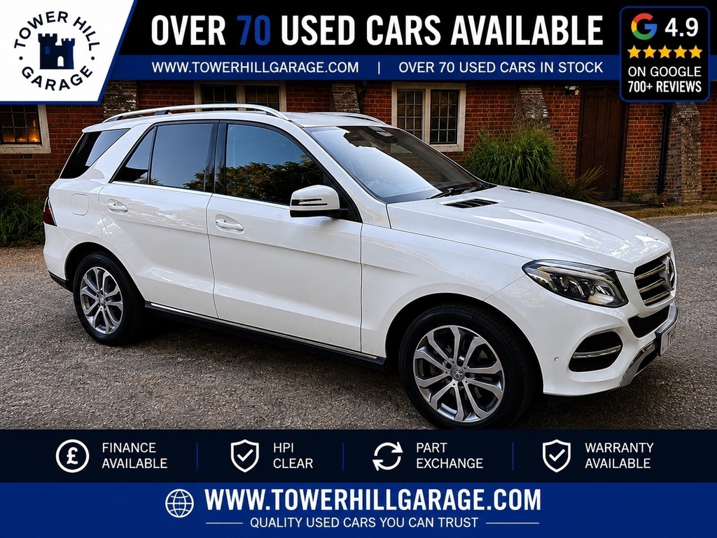 Mercedes-Benz GLE Class 2.1 Gle250d Sport Suv G-tronic 4Matic E White