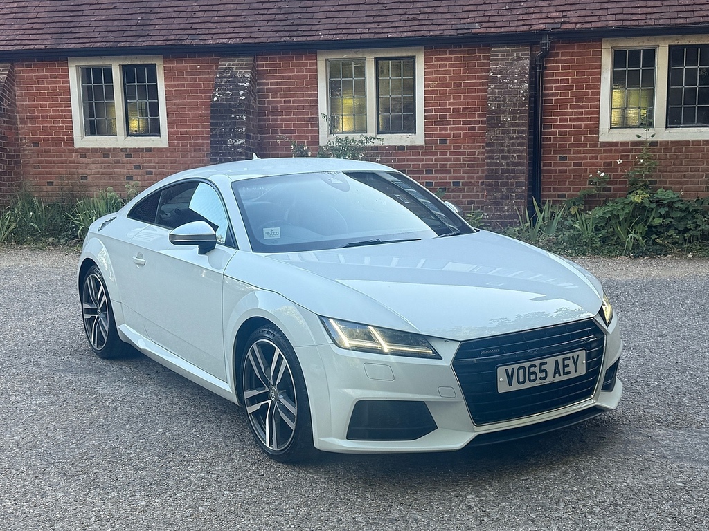 Audi TT 2.0 Tfsi S Line Coupe S Tronic Quattro White #3