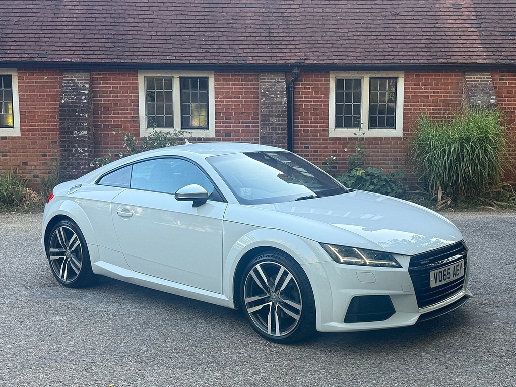 Audi TT 2.0 Tfsi S Line Coupe S Tronic Quattro White #2