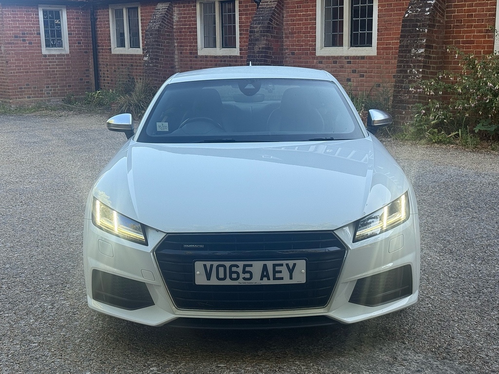 Audi TT 2.0 Tfsi S Line Coupe S Tronic Quattro White #4