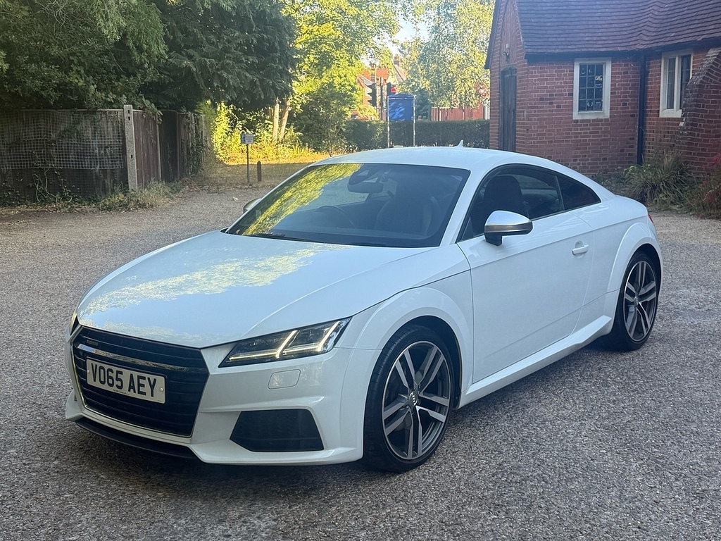 Audi TT 2.0 Tfsi S Line Coupe S Tronic Quattro White #5
