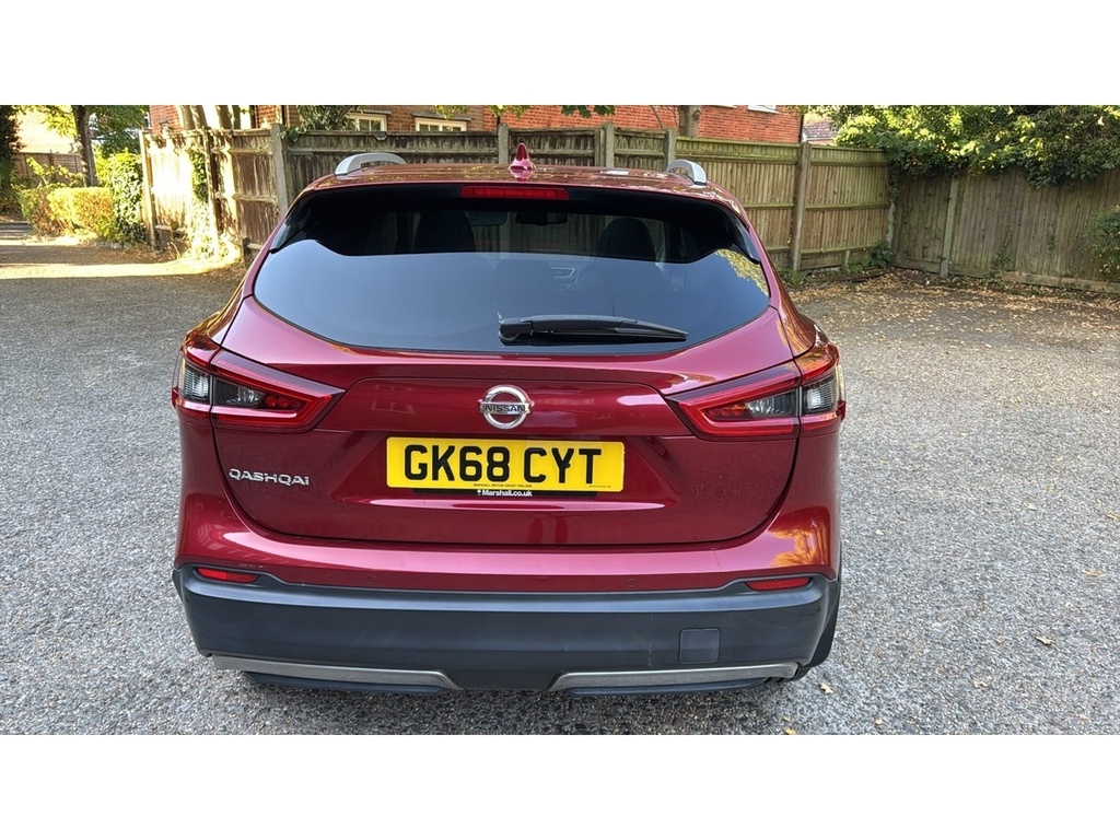 Nissan Qashqai 1.3 Dig-t Tekna Suv Dct Euro 6 S Red #6