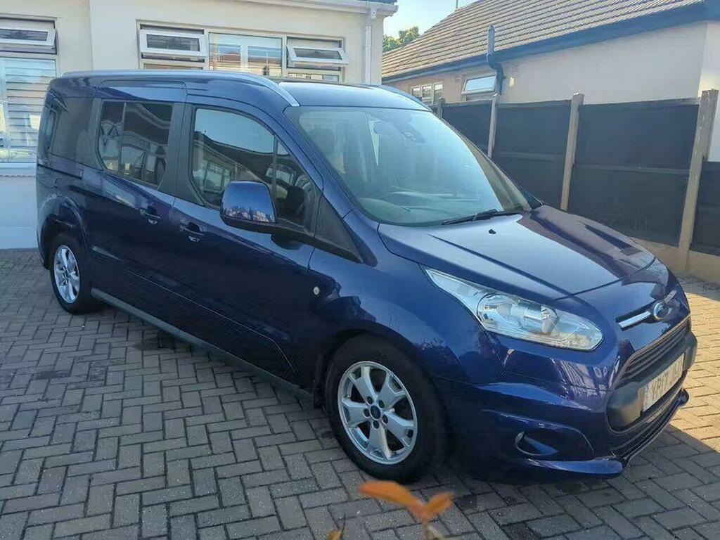 Ford Grand Tourneo Connect 1.5 Tdci Titanium Powershift Euro 6 Ss Blue