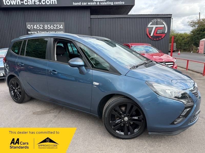 Vauxhall Zafira Sri Blue