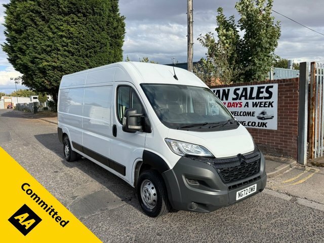 Citroen Relay 2023 2.2 Bluehdi 35 Enterprise Edition Panel Van 5 White