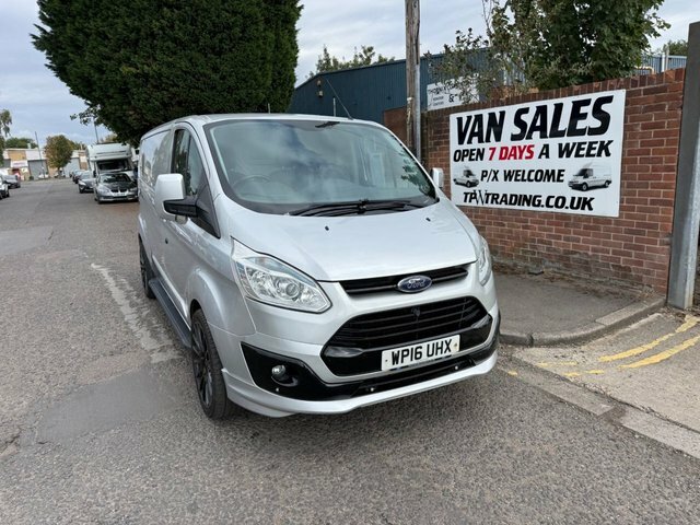 Ford Transit Custom 2016 2.2 Tdci 290 Limited Panel Van Man WP16UHX Silver #2