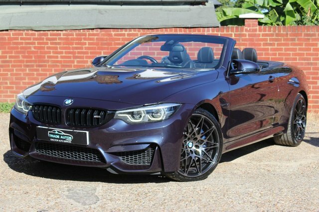 BMW M4 Biturbo Gpf Competition Convertible Blue #3