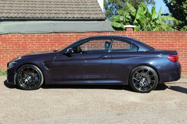BMW M4 Biturbo Gpf Competition Convertible Blue #6