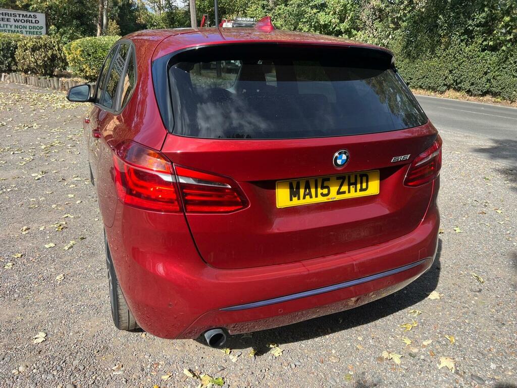 BMW 2 Series Active Tourer 1.5 218I Sport Euro 6 Ss MA15ZHD Red #6