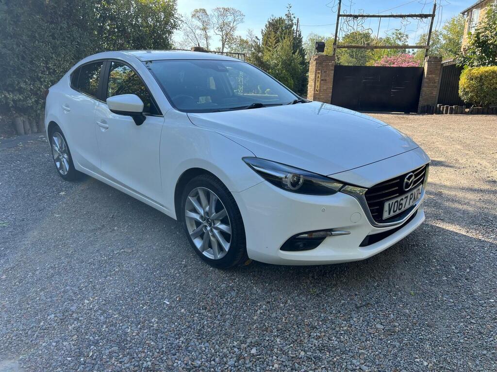 Mazda 3 2.0 Skyactiv-g Sport Nav Fastback Euro 6 Ss White