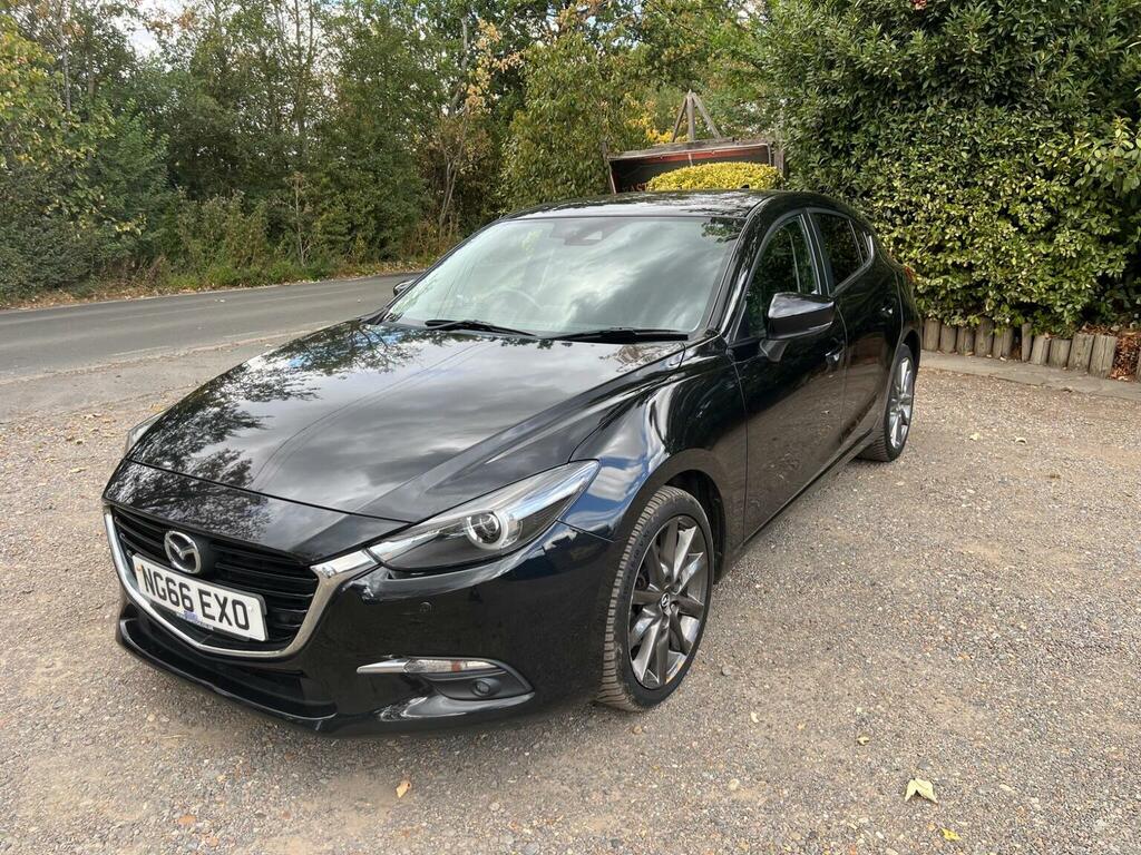 Mazda 3 2.0 Skyactiv-g Sport Nav Euro 6 Ss 201766 NG66EXO Black #4