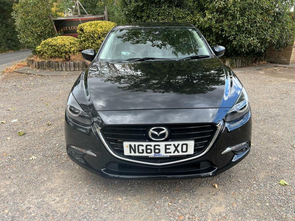 Mazda 3 2.0 Skyactiv-g Sport Nav Euro 6 Ss 201766 NG66EXO Black #3