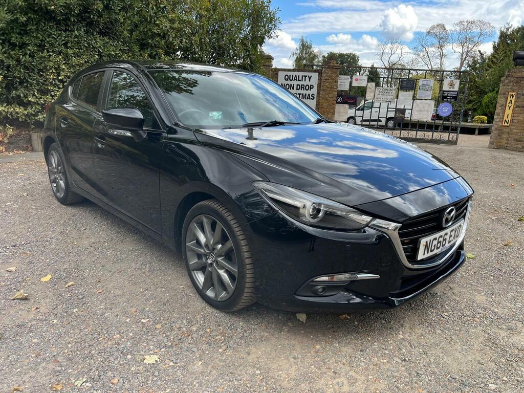 Mazda 3 2.0 Skyactiv-g Sport Nav Euro 6 Ss 201766 Black