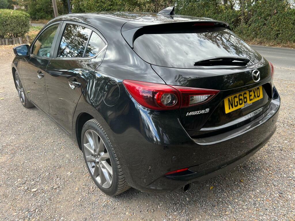 Mazda 3 2.0 Skyactiv-g Sport Nav Euro 6 Ss 201766 NG66EXO Black #6