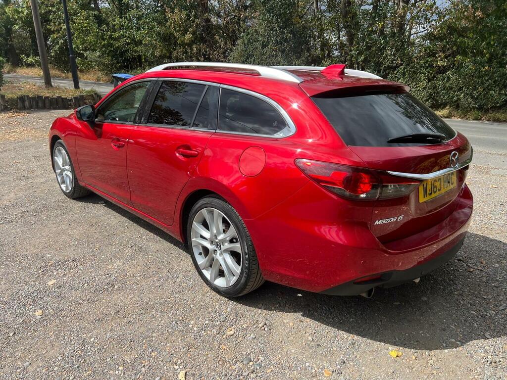 Mazda 6 2.0 Skyactiv-g Sport Nav Tourer Euro 5 Ss Red #6