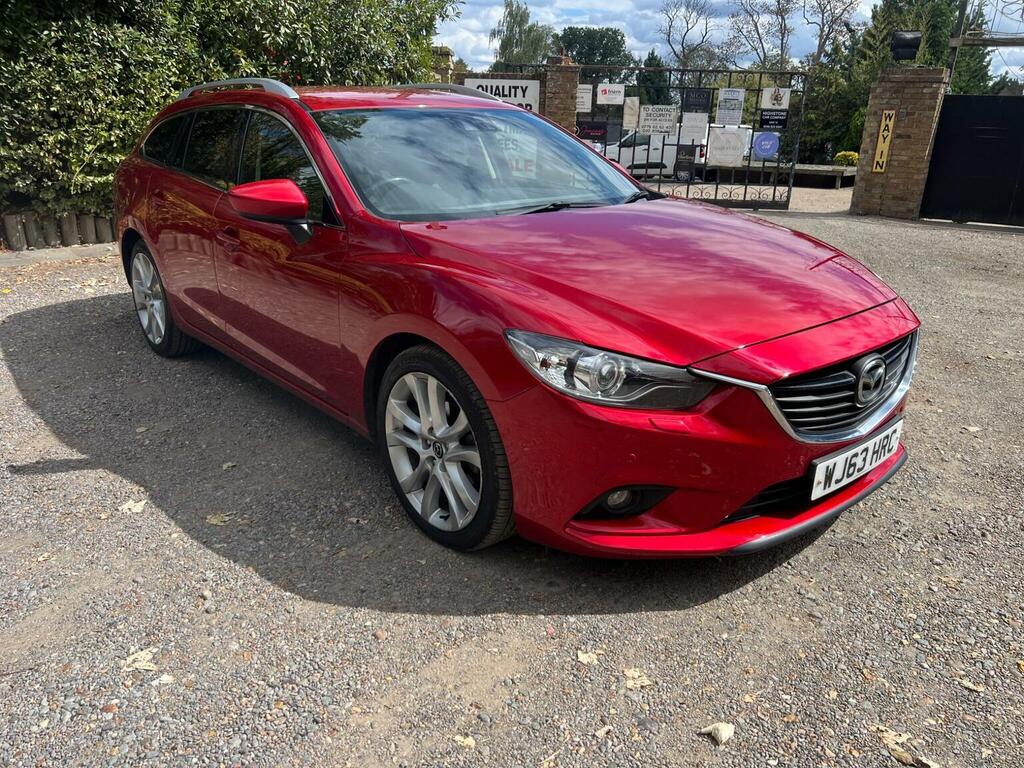 Mazda 6 2.0 Skyactiv-g Sport Nav Tourer Euro 5 Ss Red