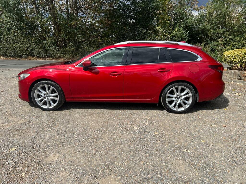 Mazda 6 2.0 Skyactiv-g Sport Nav Tourer Euro 5 Ss Red #5