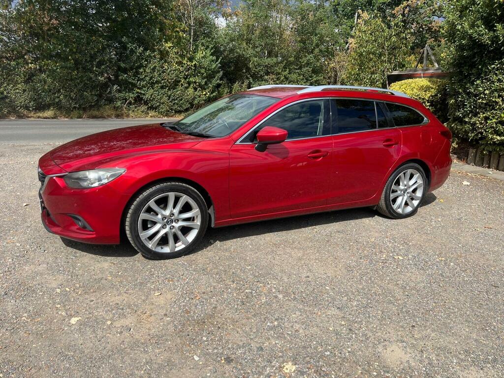 Mazda 6 2.0 Skyactiv-g Sport Nav Tourer Euro 5 Ss Red #4