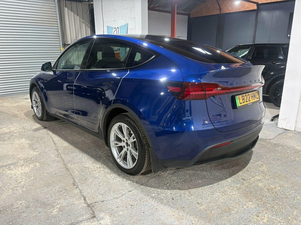 Tesla Model Y For Sale In High Ongar LB22HMZ Blue #4
