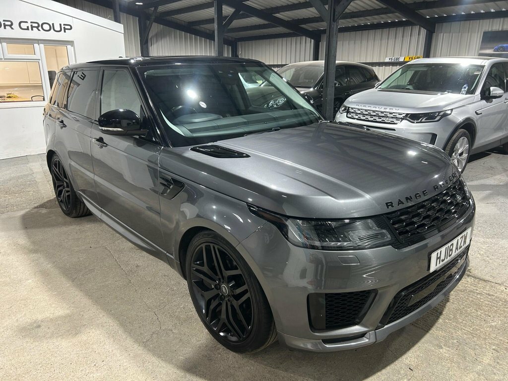 Land Rover Range Rover Sport For Sale In High Ongar HJ18AZW Grey #4