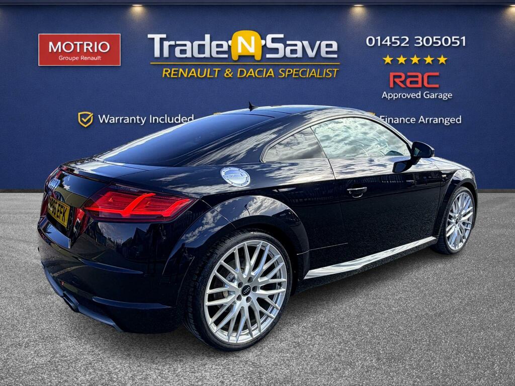 Audi TT 2.0 Tfsi S Line S Tronic Euro 6 Ss Black #3