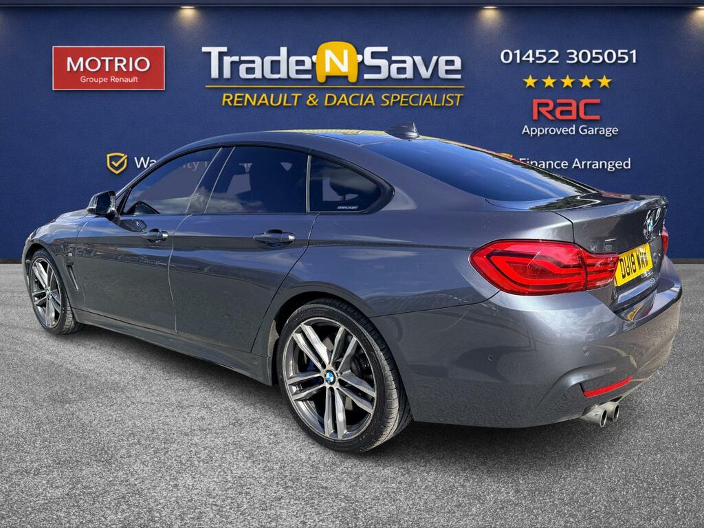 BMW 4 Series Gran Coupe 2.0 420I M Sport Euro 6 Ss Grey #6
