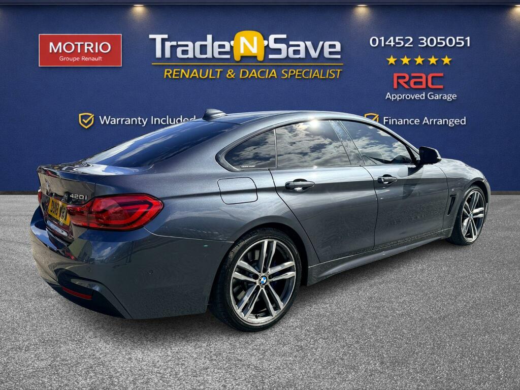 BMW 4 Series Gran Coupe 2.0 420I M Sport Euro 6 Ss Grey #3